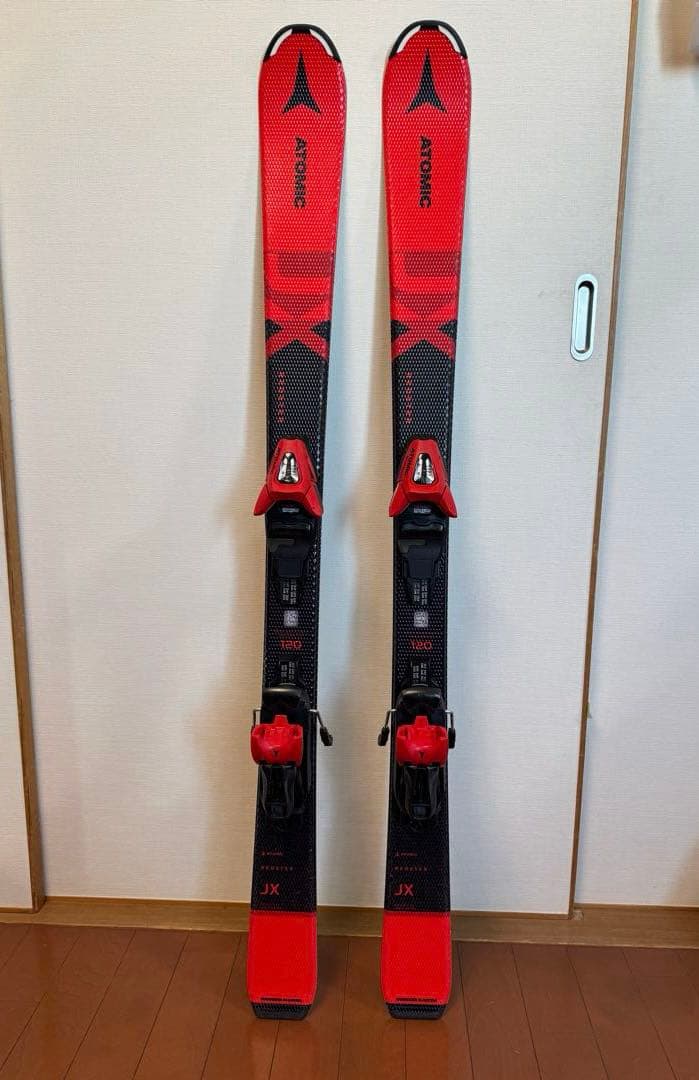 ATOMIC REDSTAR JX ￼ジュニア スキー 120cm レッドスター
