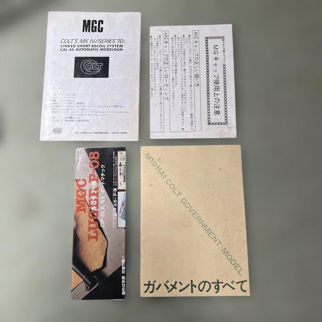 MGC コルトガバメント　MK IV SERIES'70 木製グリップ