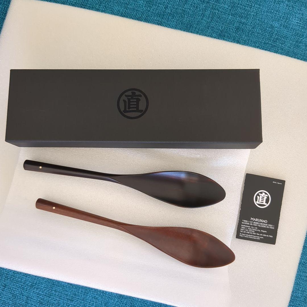 【新品未使用】マルナオ　レンゲ2点セット