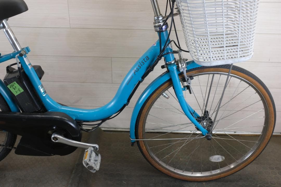 電動自転車BS アシスタ　24インチ　3段　8.7Ah充電器あり