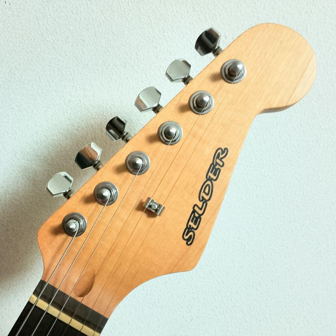 美品　SELDER　ストラトキャスタータイプ　エレキギター　サンバースト