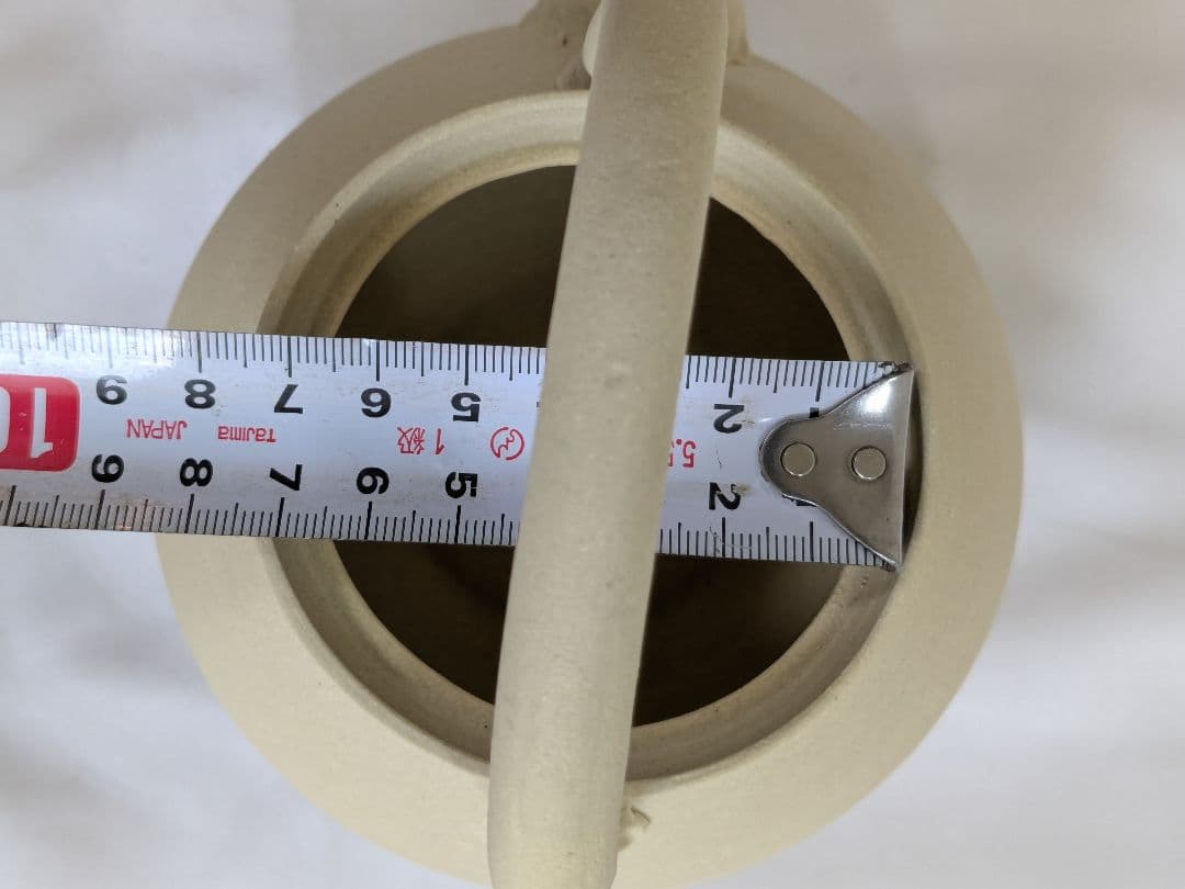 宇田芳宇 白泥ボウフラ ボーフラ 上手 煎茶道具