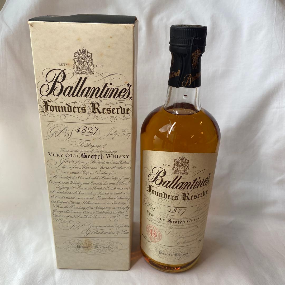 【終売品/希少】バランタイン ファウンダーズリザーブ 1827 スコッチウイスキ