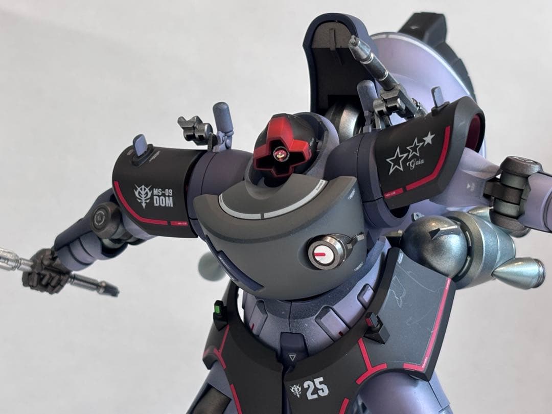 【1/25まで値引き！】HG 1/144 リック・ドム(GQ) 全塗装完成品