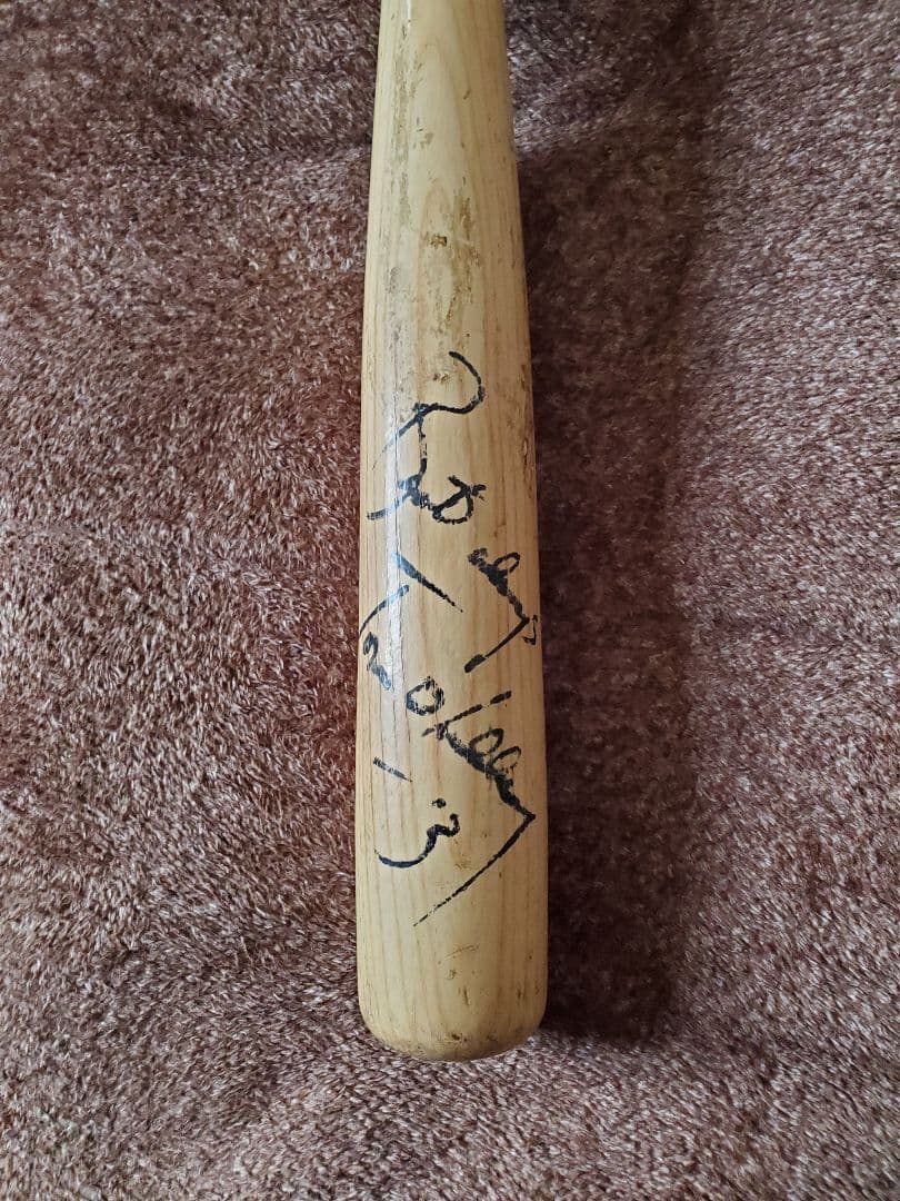 【超希少】★トーマス・オマリー(ヤクルトスワローズ時代)の実使用バット★
