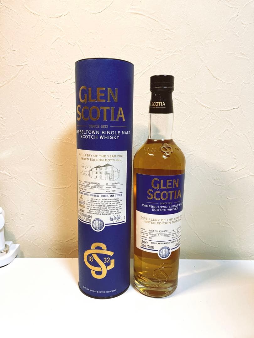 グレンスコシア 22年 ディスティラリー オブ ザ イヤー 2021記念ボトル