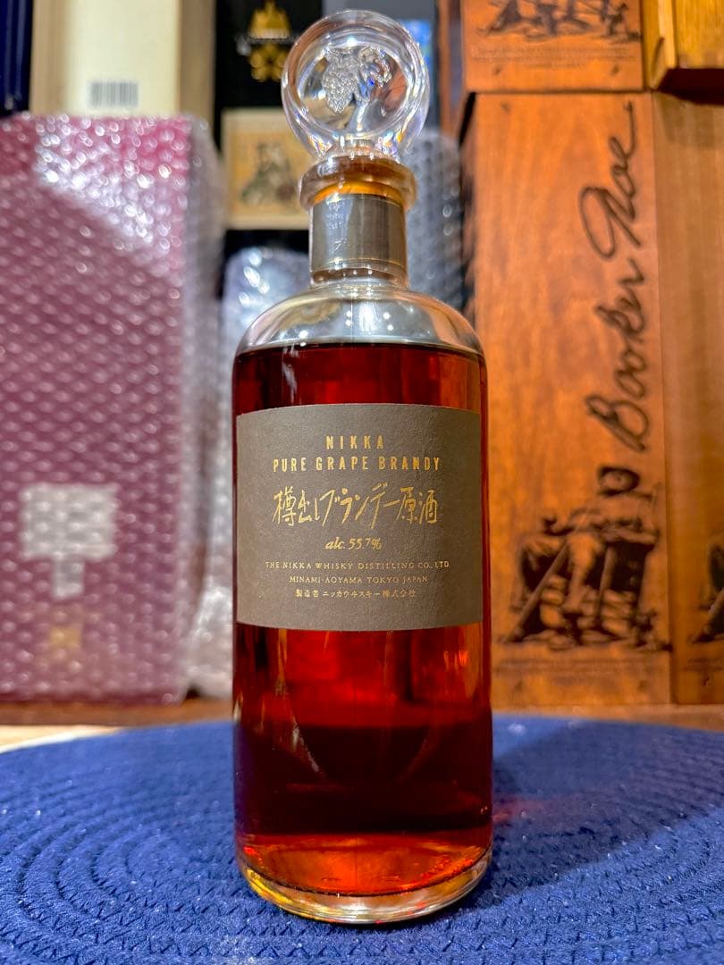 【希少】ニッカ 樽出しブランデー原酒 ピュア グレープ ブランデー