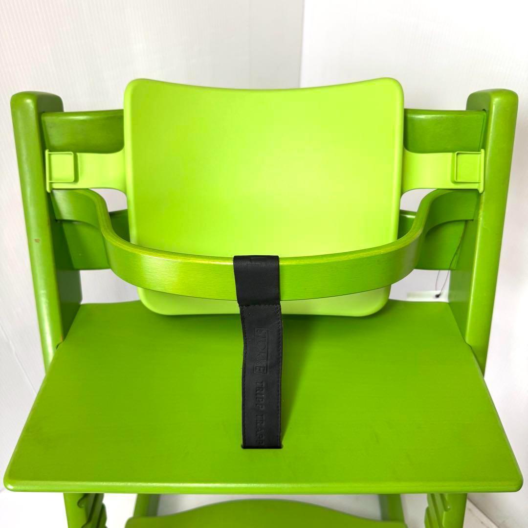 STOKKE ストッケ No.4 トリップトラップ 本革 ベビーセット