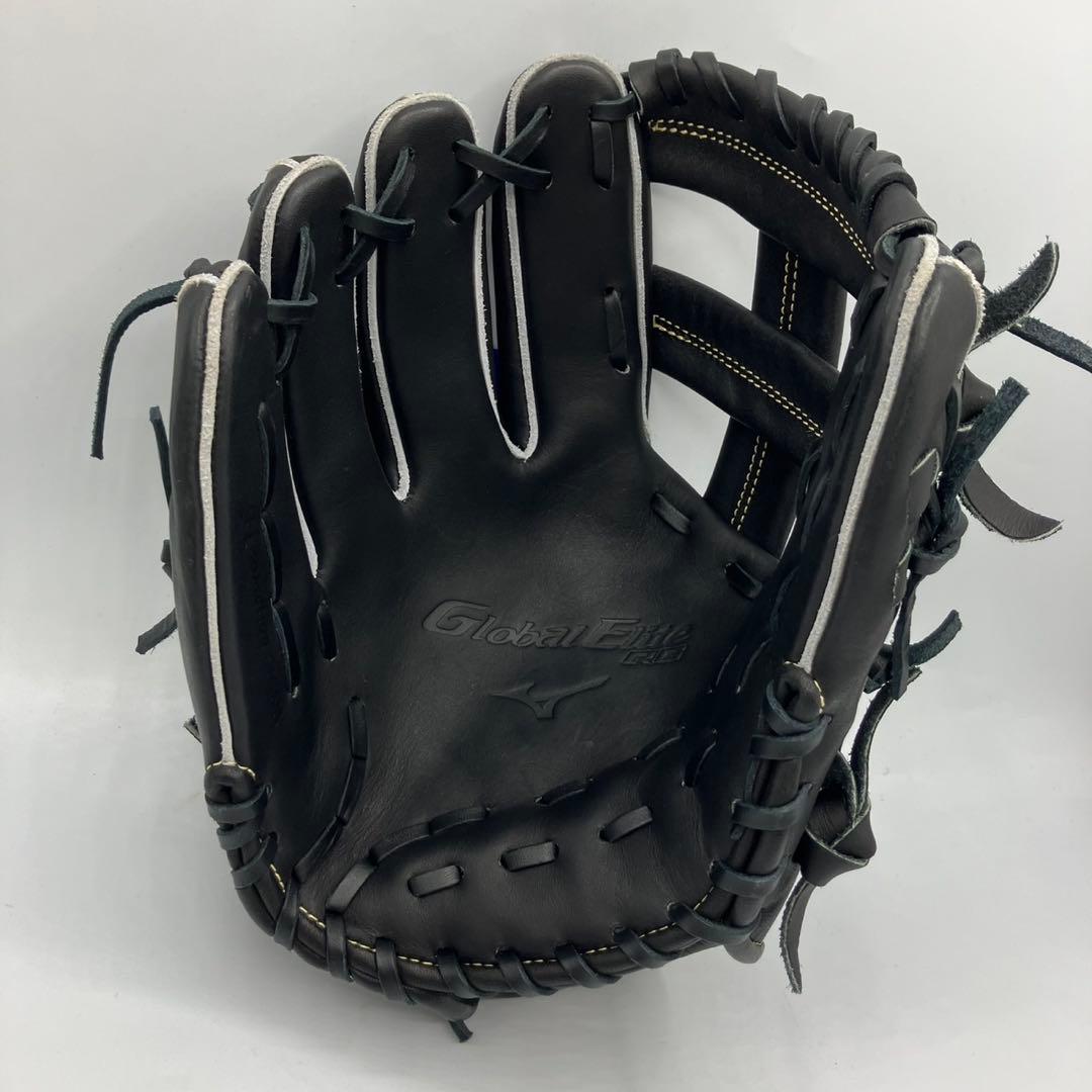 【新品】ミズノ ジュニア軟式グローブ 左投げ オールラウンド用 ブラック