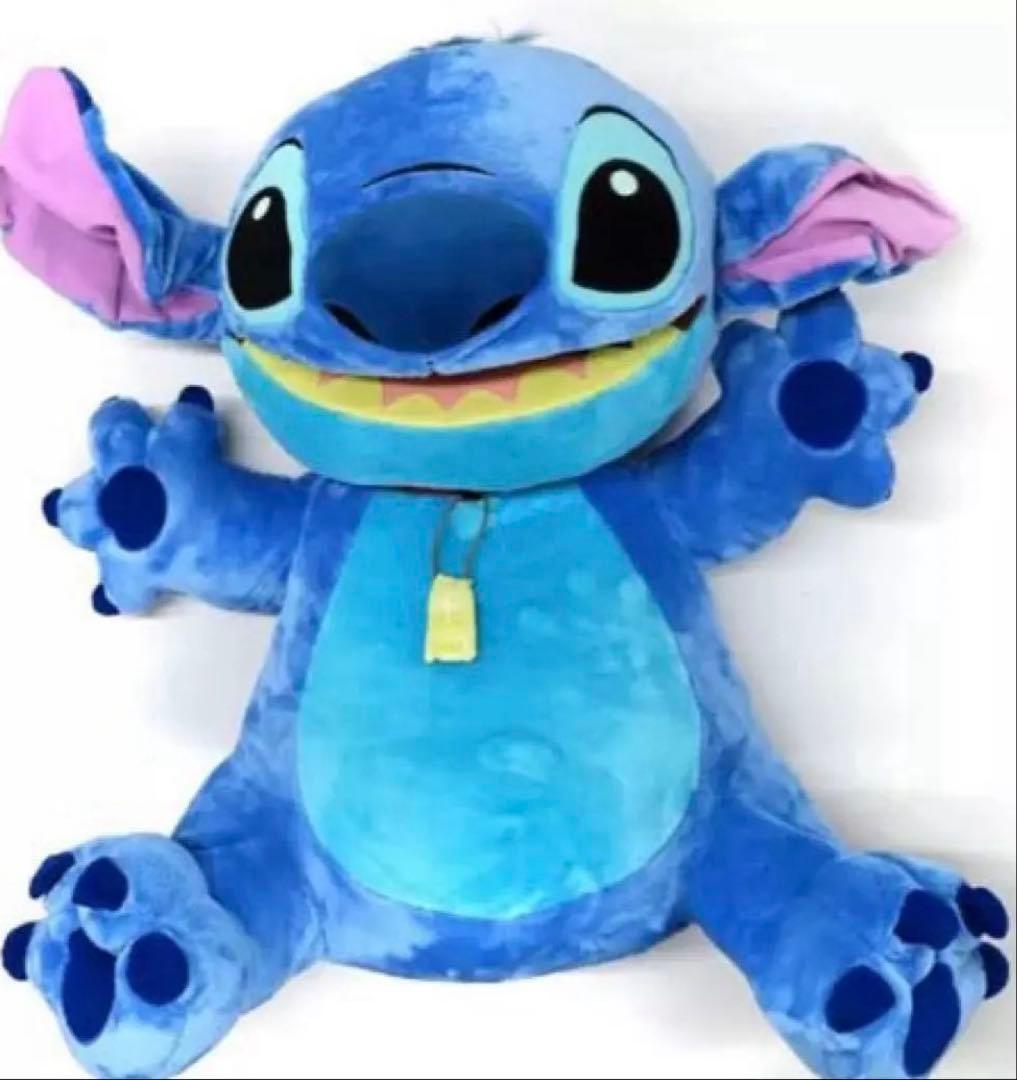 希少　特大スティッチ ぬいぐるみ　パペット　 Dole 懸賞品　座高約60cm