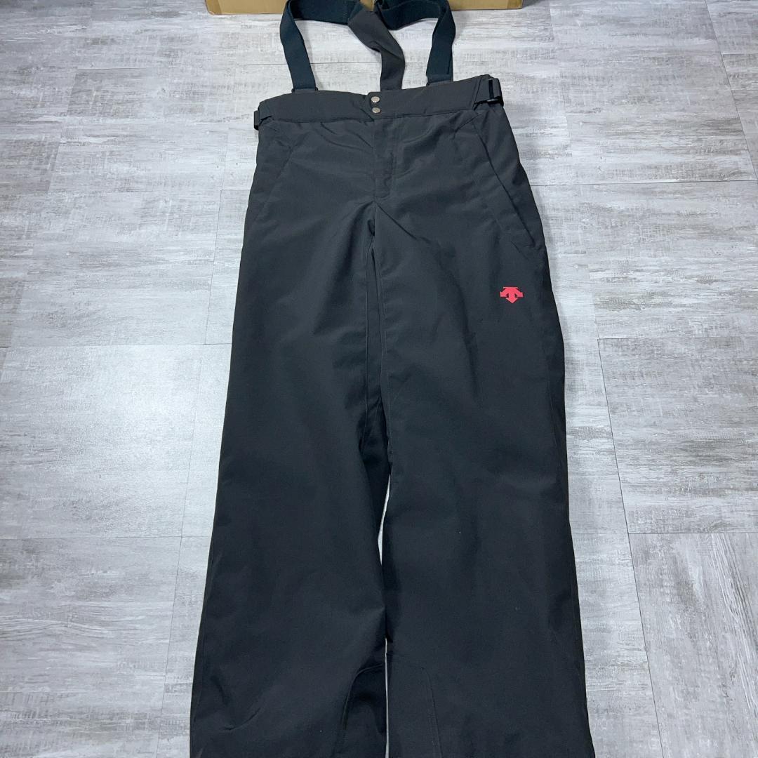 美品 DESCENTE デサント スキーウェア メンズO 近年モデル 赤×黒