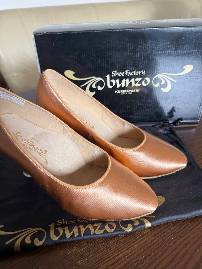 bunzo 桜（SAKURA）社交ダンスシューズ 23W 新品