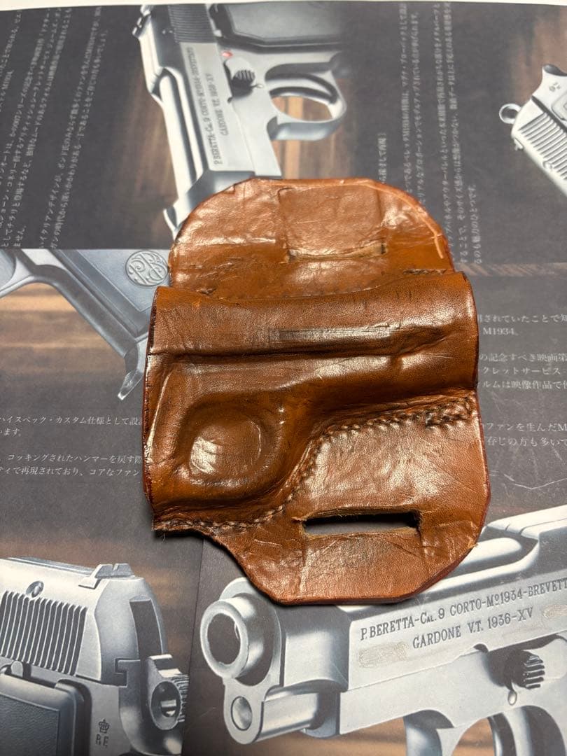 waベレッタ1934hw樹脂製カーボンブラック