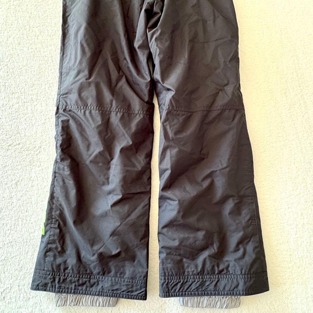 150 デサント　ヒートナビ　スキー　上下　グリーン　ブラック　スノーウェア