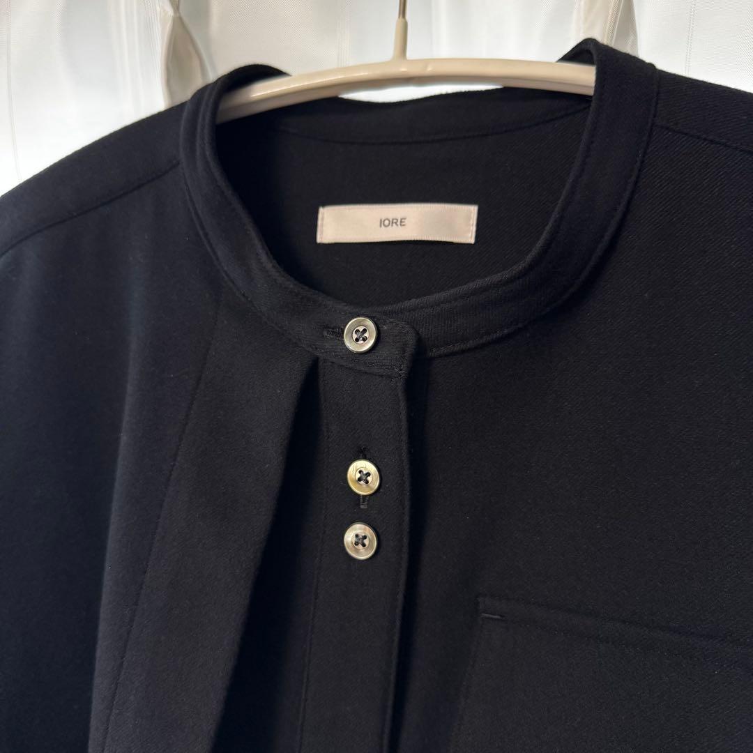 IORE イオレ BUTTON SHIRT ブラック