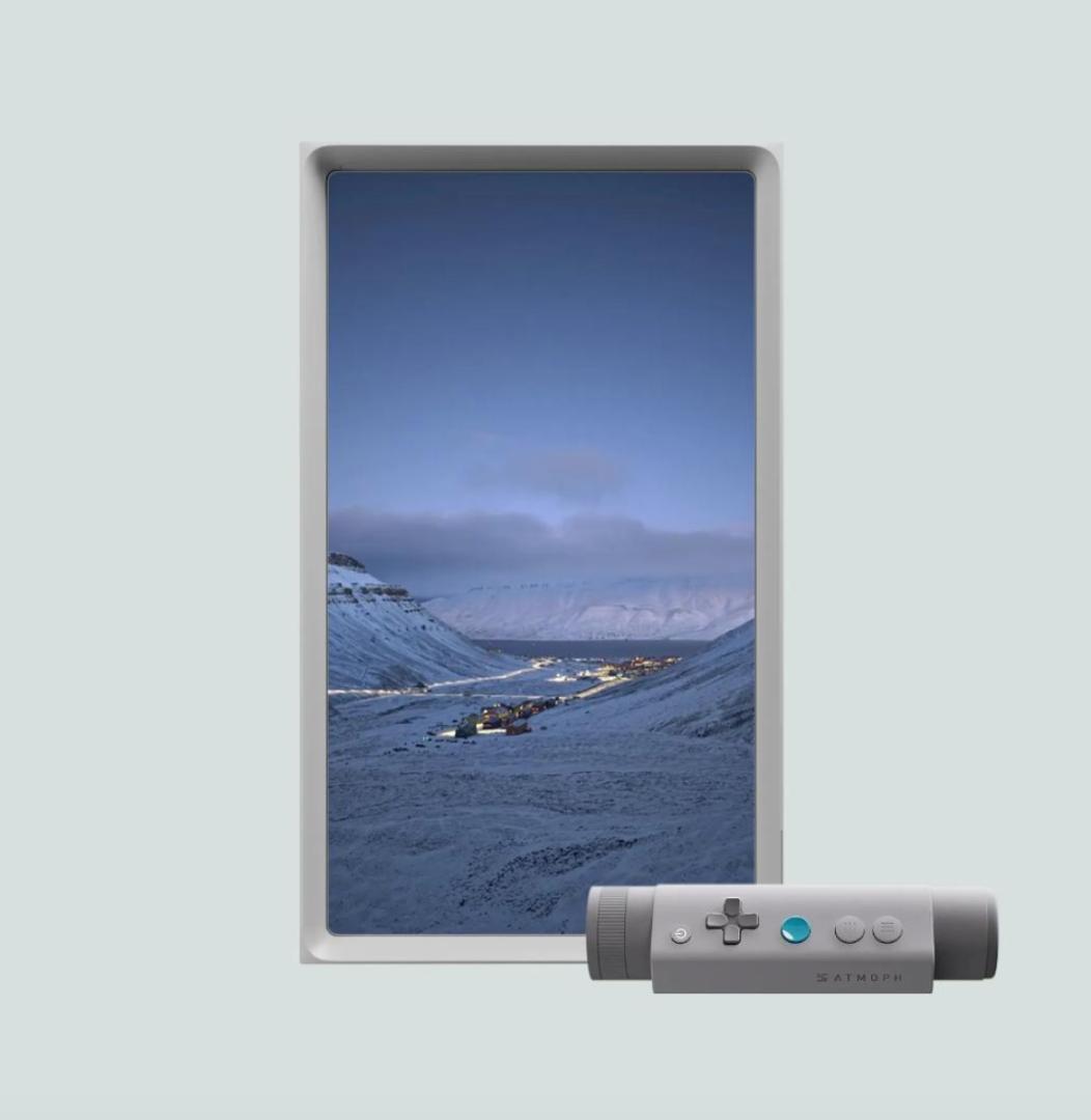 Atmoph Window Yo セット アトモス ウィンドウ（リモコン付き）