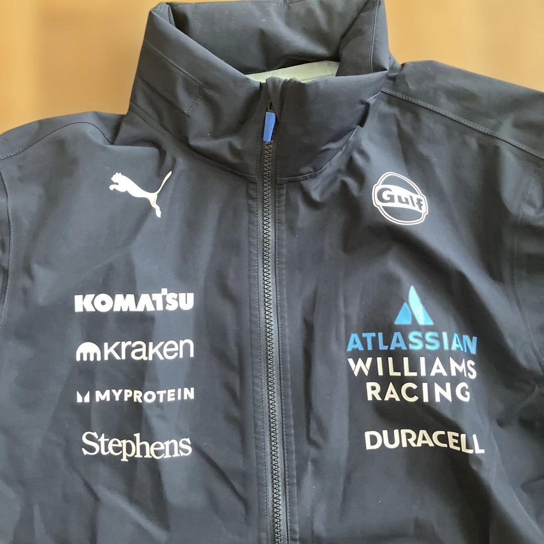 2025 F1 ウィリアムズ　チーム　スタッフ用　レインジャケット　支給品