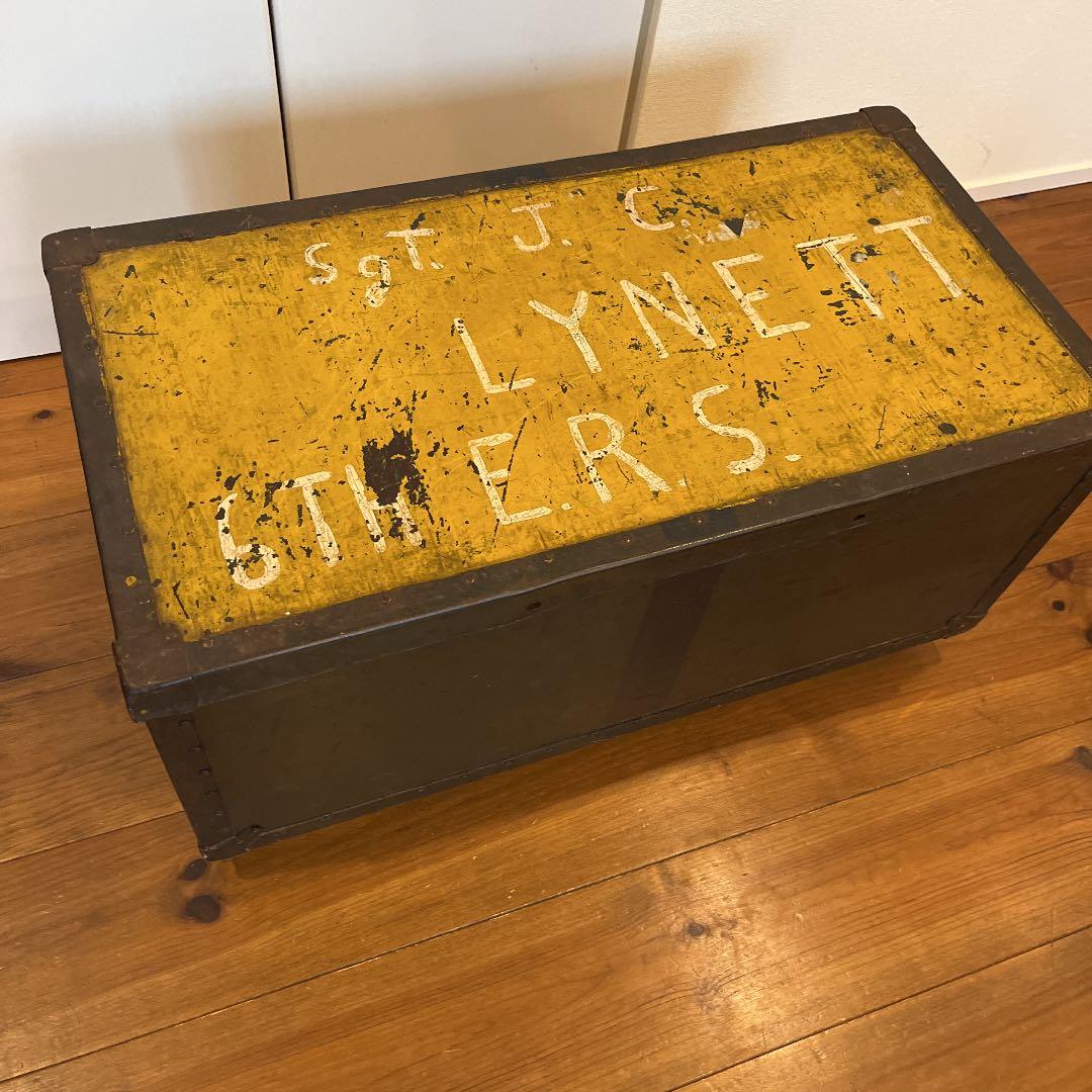 ヴィンテージ軍収納箱