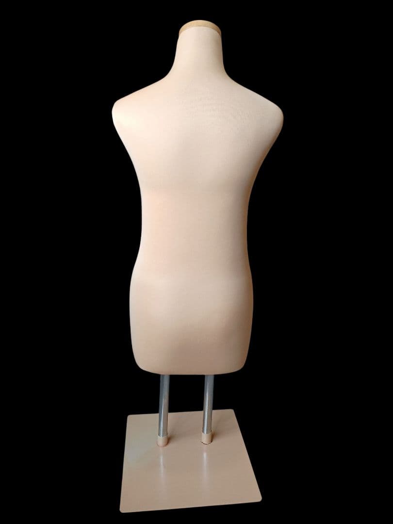 2本足　和装トルソー　べージュ着付けマネキン 和装ボディ女性用 針打ち可
