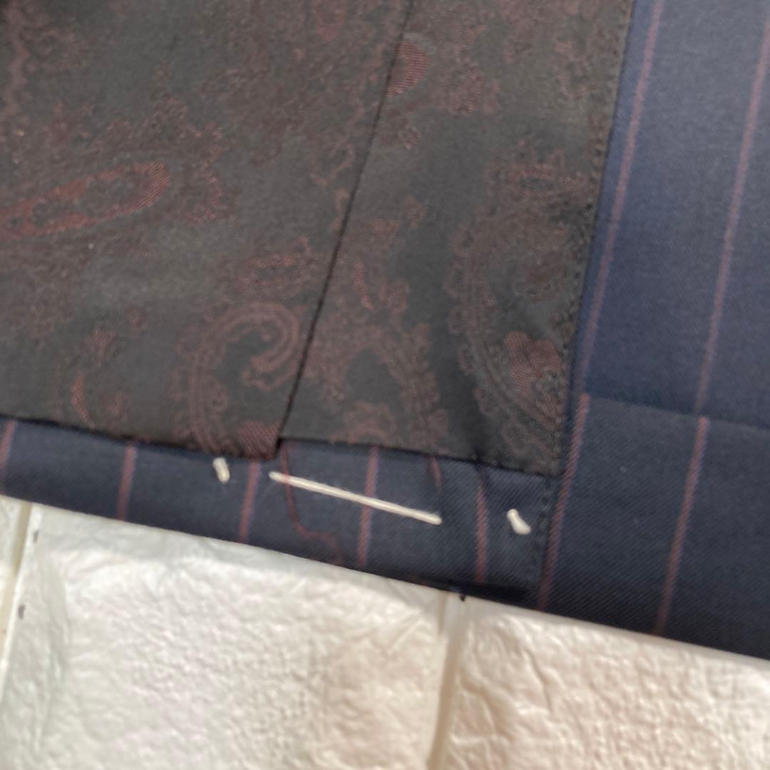 キヨ　タケオキクチ　スーツ　ジャケット　ダブル　MAF ストライプ