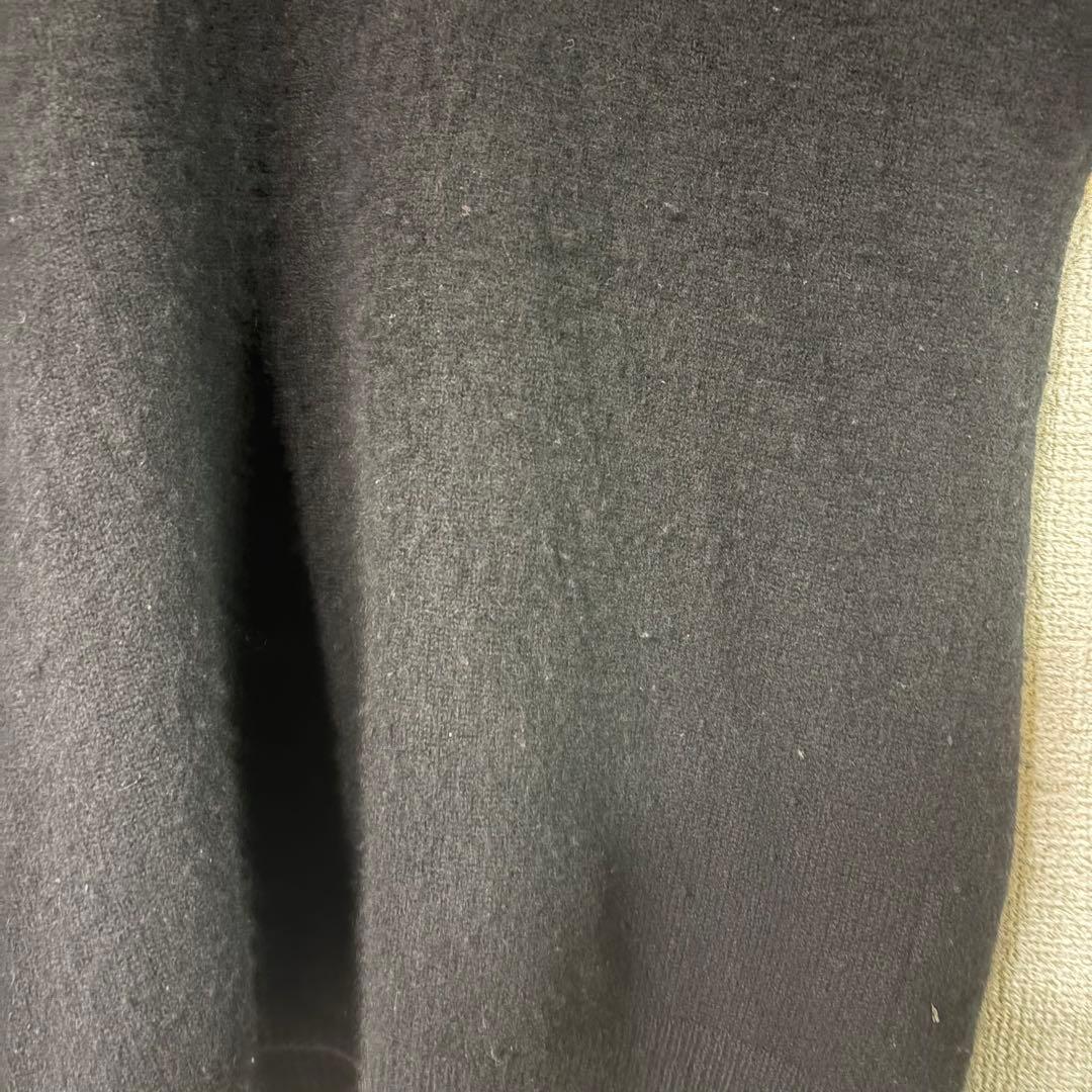 AURALEE BABY CASHMERE KNIT ブラック　カシミヤ100%