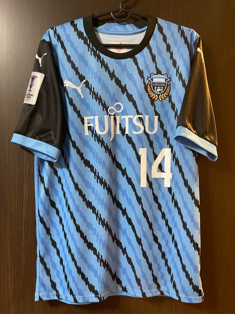 中古 川崎フロンターレ ACLE 1st ユニフォーム 脇坂泰斗 L サイズ