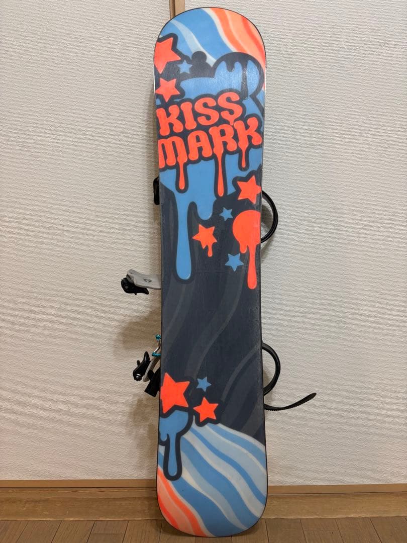 KISS MARK スノーボード ビンディング付き　110㎝