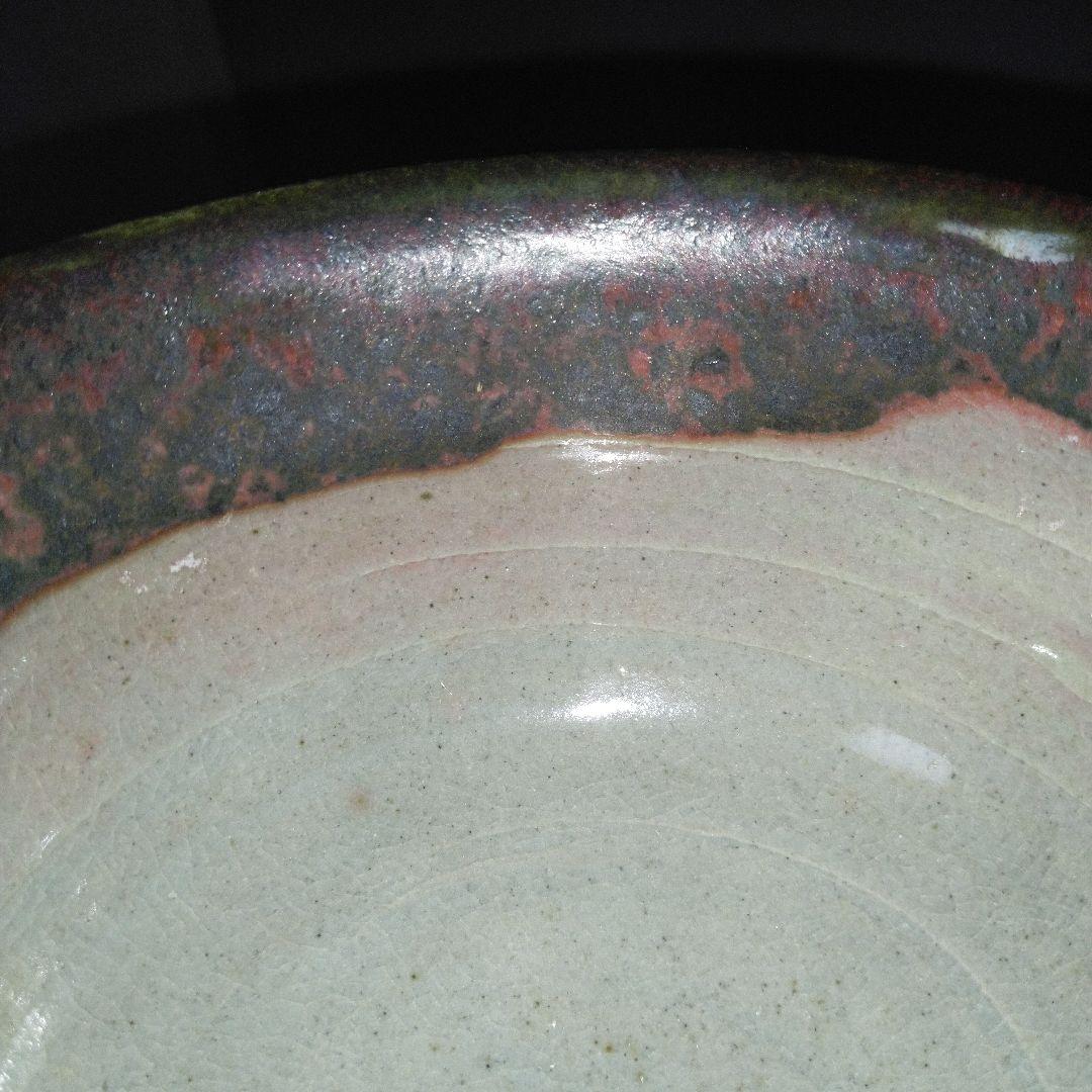 NO661 唐津焼　茶碗　抹茶碗　辰砂