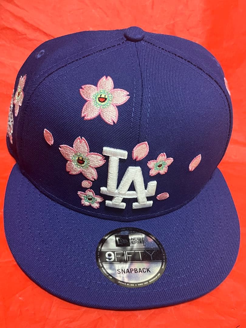 MLB 村上隆 TM/KK コラボ ドジャース 9FIFTY スナップバック 青