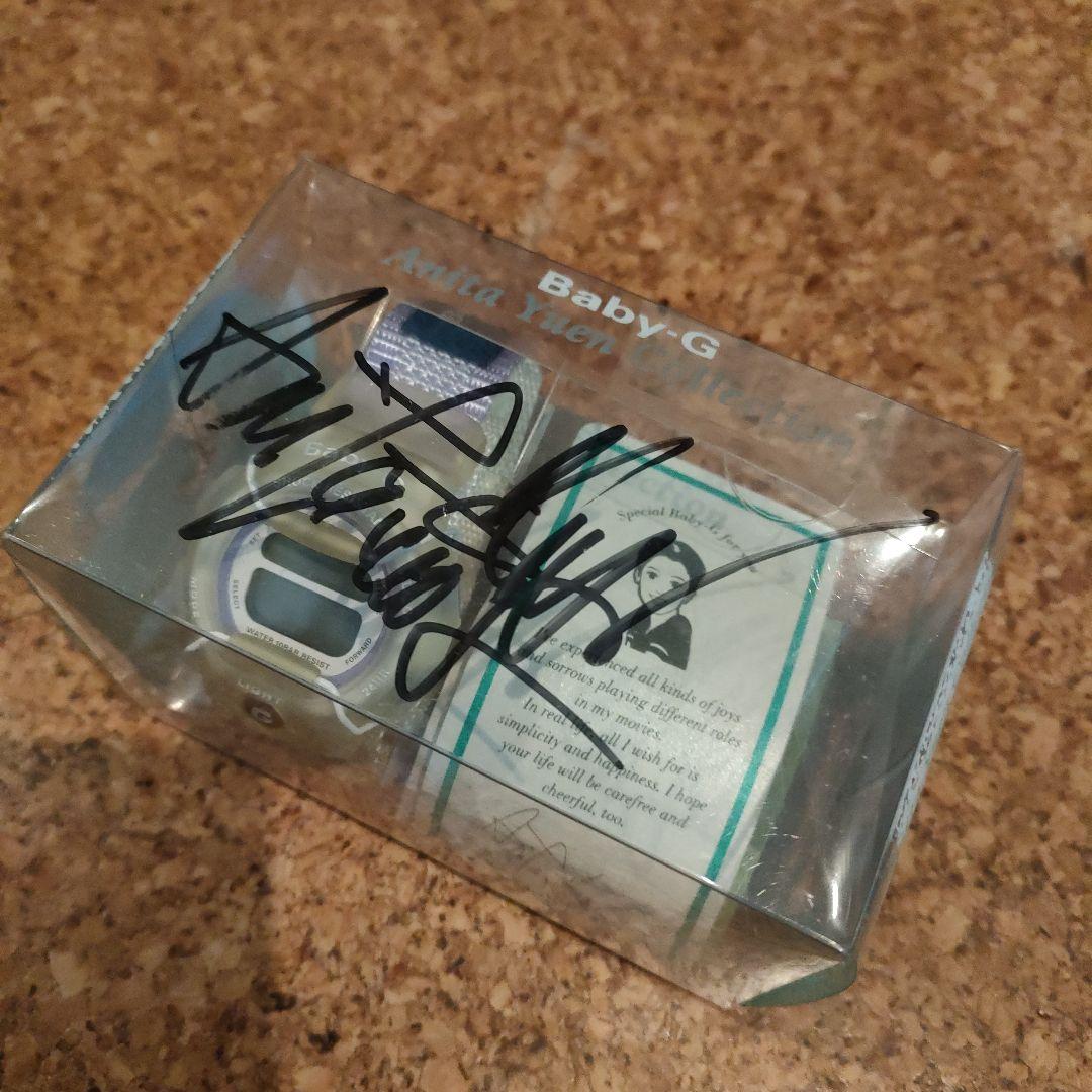 Baby-G アニタ・ユン　モデル　直筆サイン入り