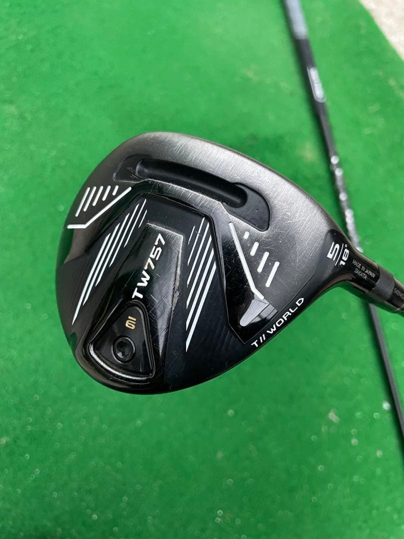 ホンマ T//WORLD TW757 ドライバー 5w セット　5s