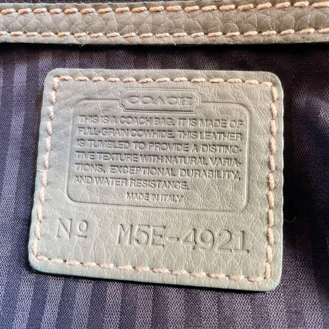 old COACH ハンドバッグ NO M5E-4921 オールドコーチ