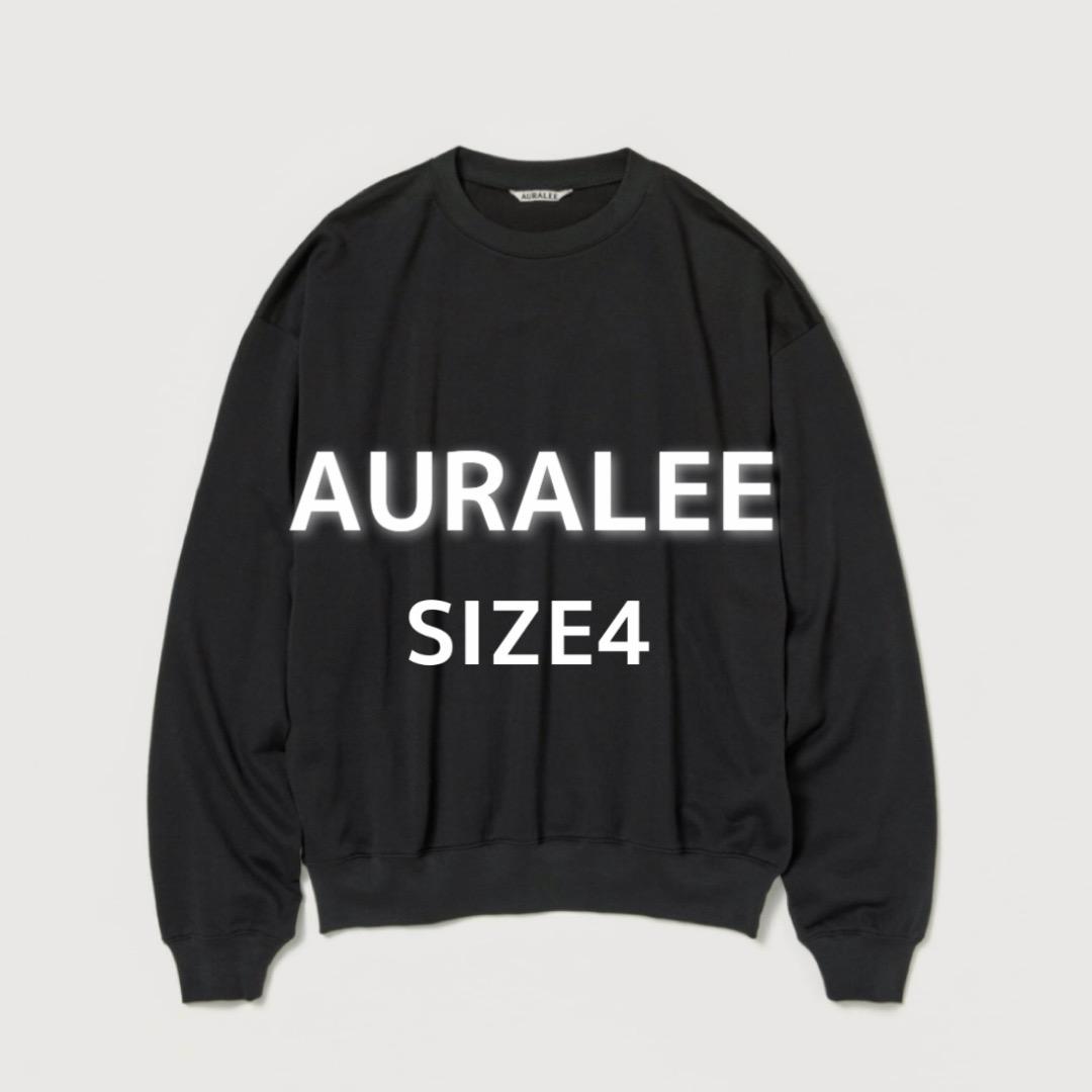 【未使用に近い】オーラリーSUPER HIGH GAUGE SWEAT P/O