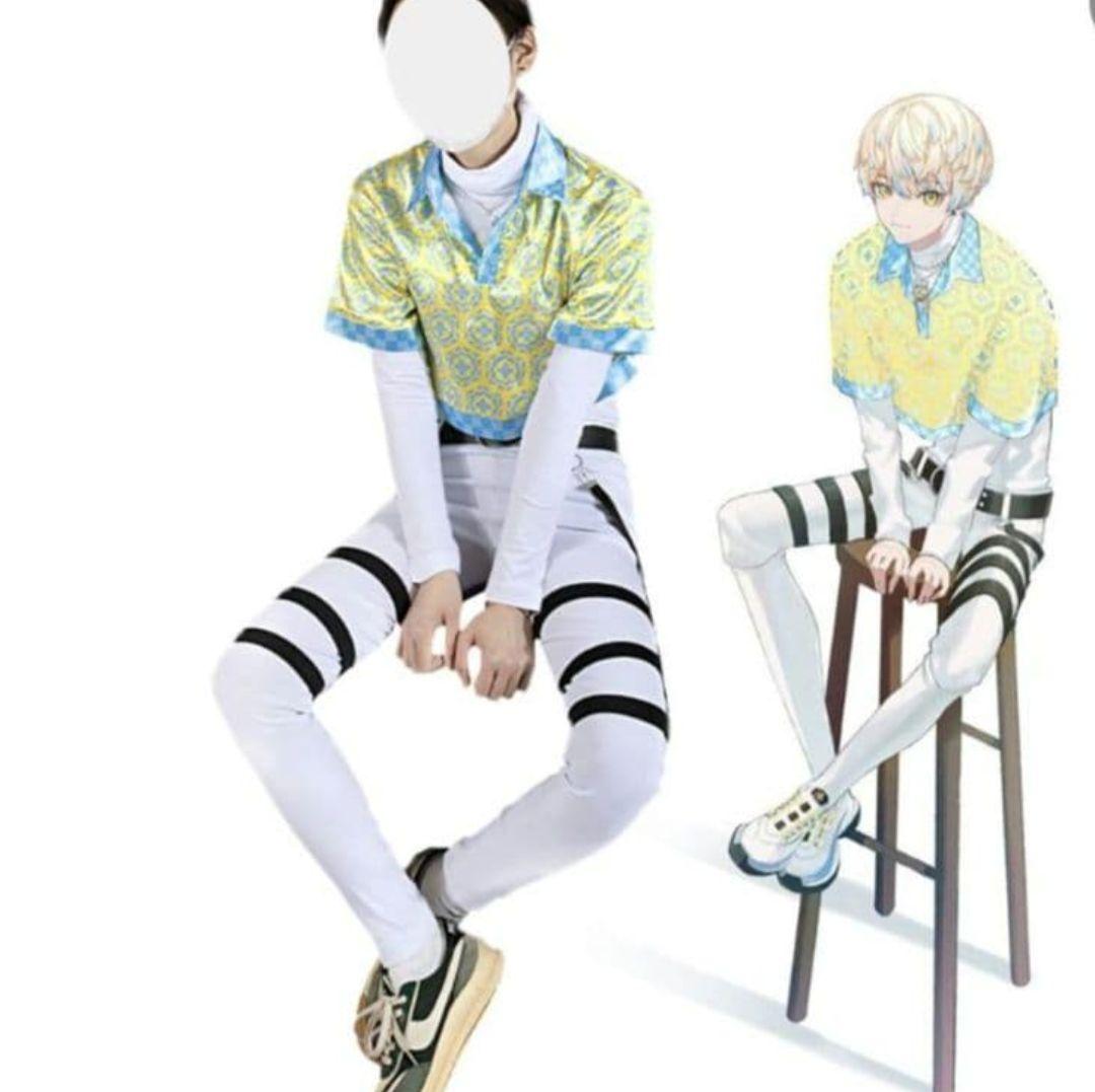 にじさんじ　緋八マナ　コスプレ　衣装　樹脂イヤリングつき