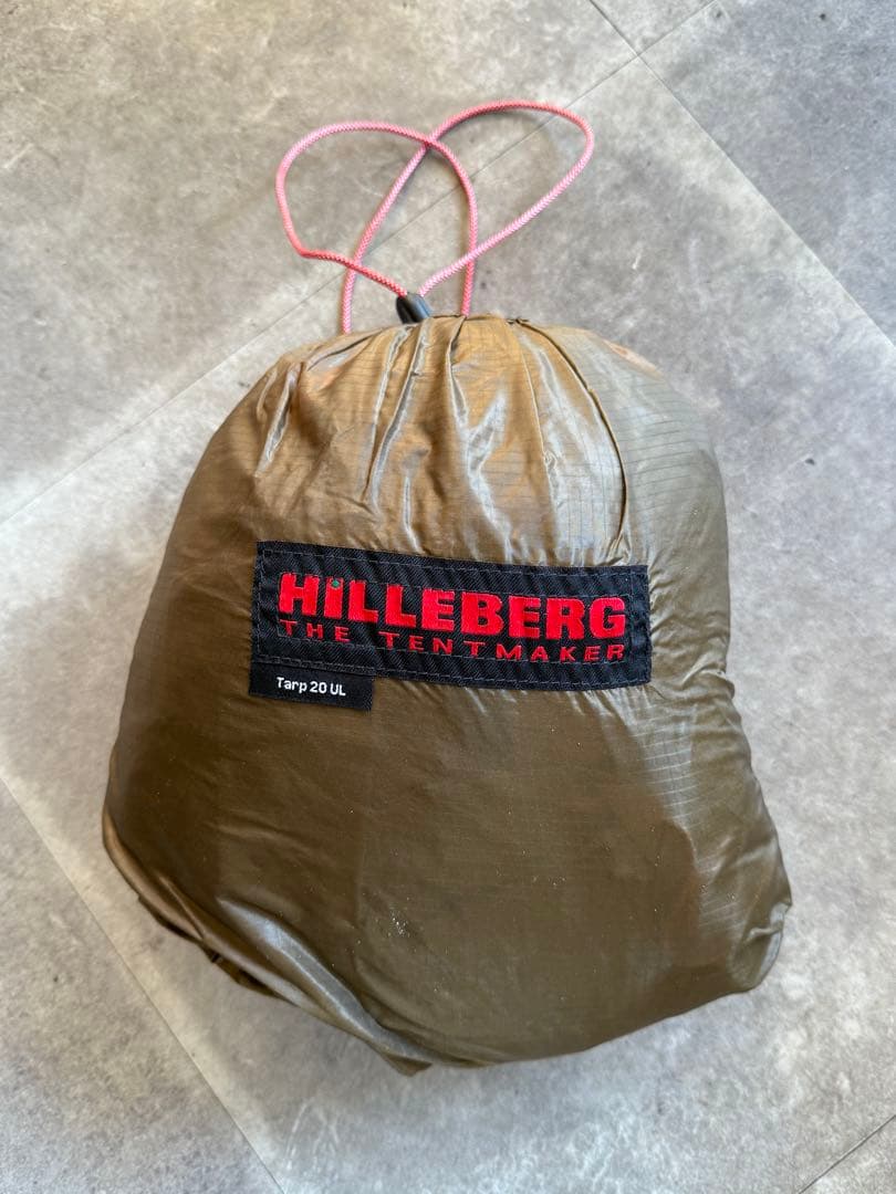 タープ&テントセット ヒルバーグ ナマッジ3GT ・フットプリント・20UL