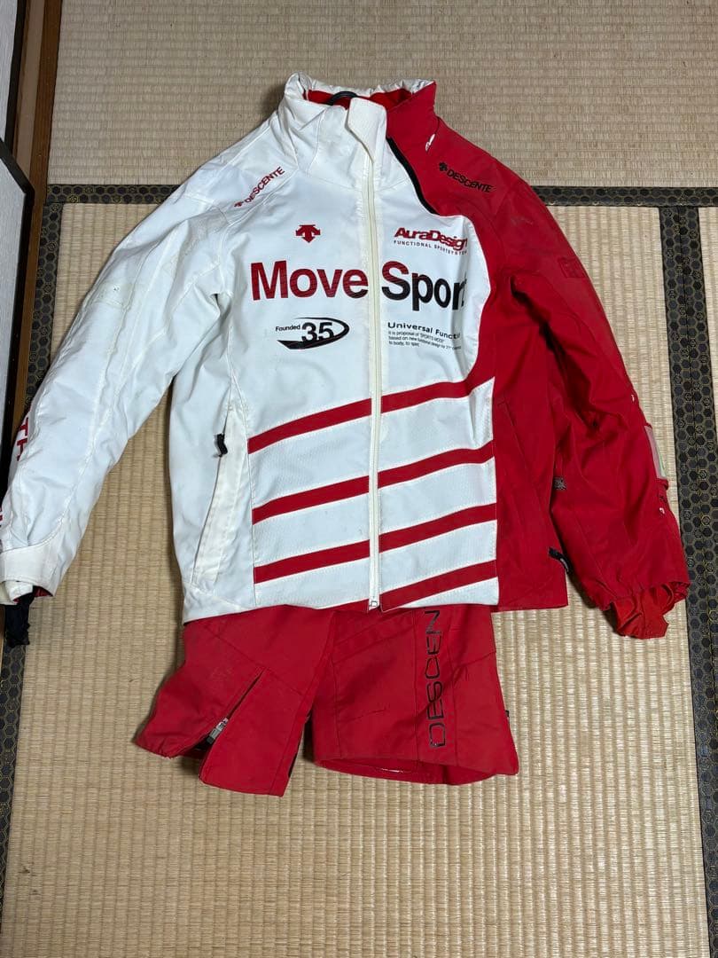 デサント movesport スキーウェア 上下セット