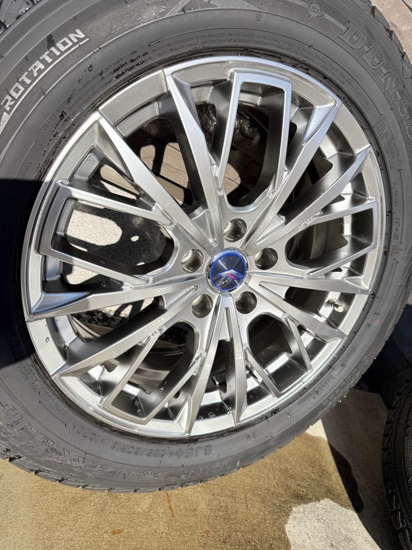 【バリ溝】現行レクサスNX　スタッドレス＋ホイールセット　対面受渡可