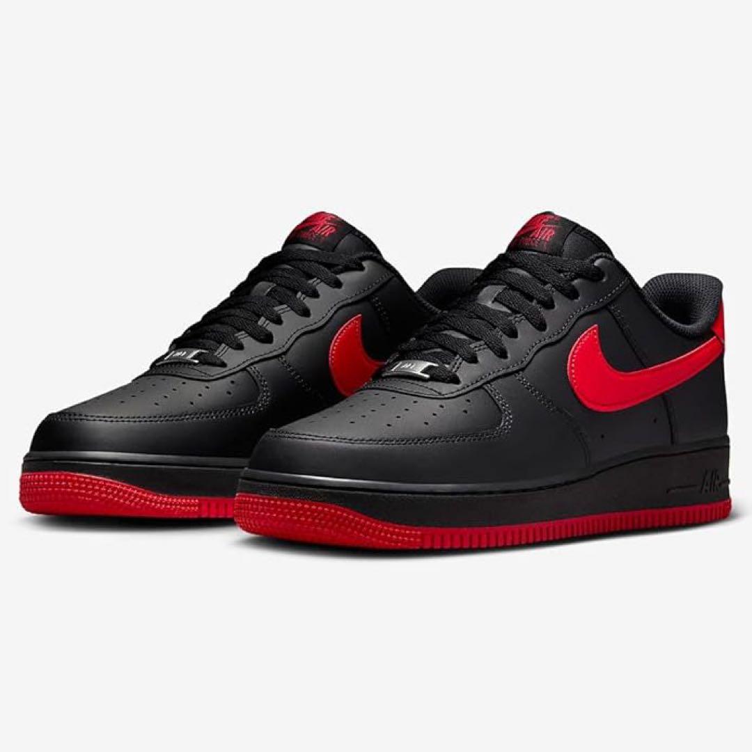 Nike Air Force 1 ブラック/レッド_31.0cm