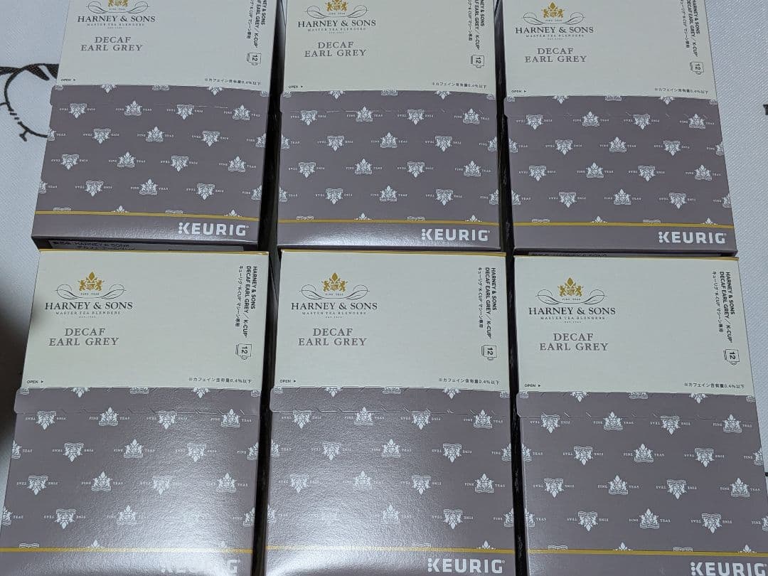HARNEY & SONS DECAF EARL GREY 6箱セット