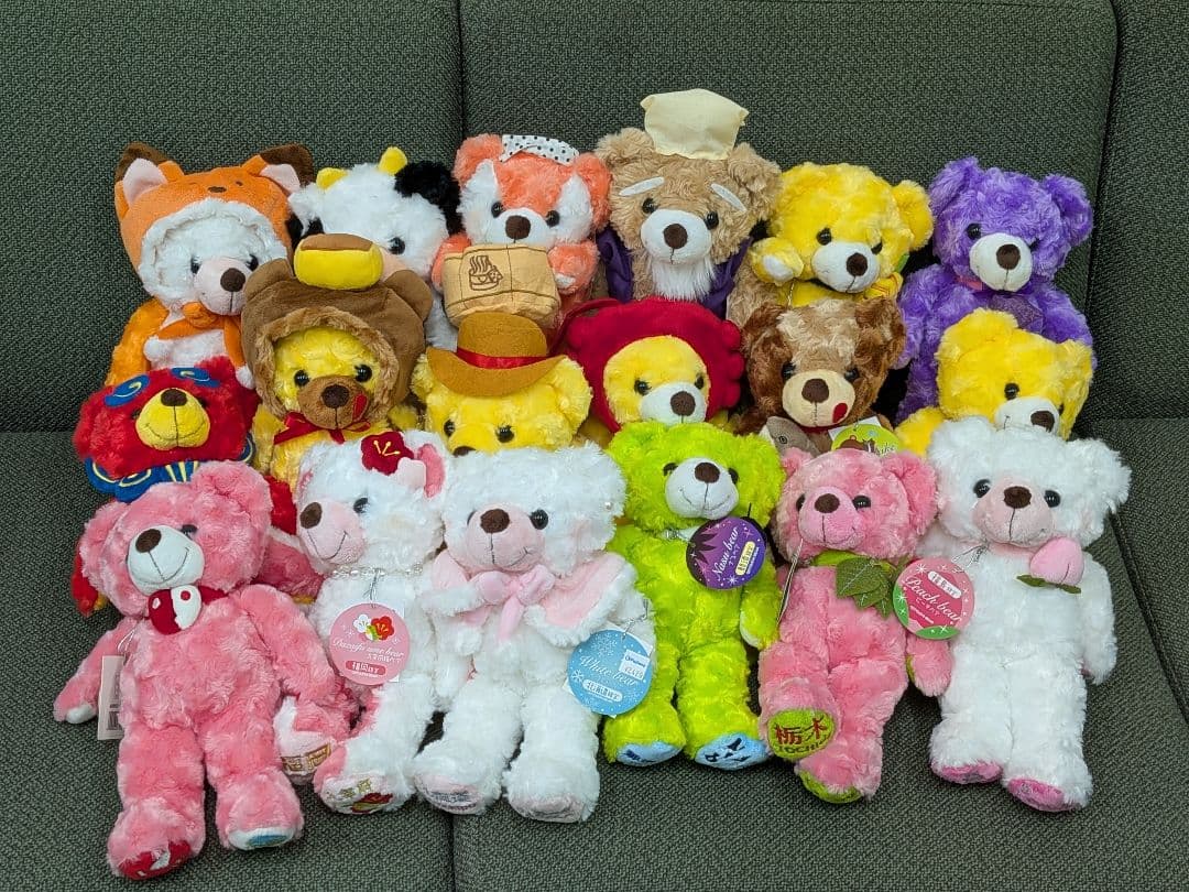 ご当地ベア　御当地ベア　１８体セット