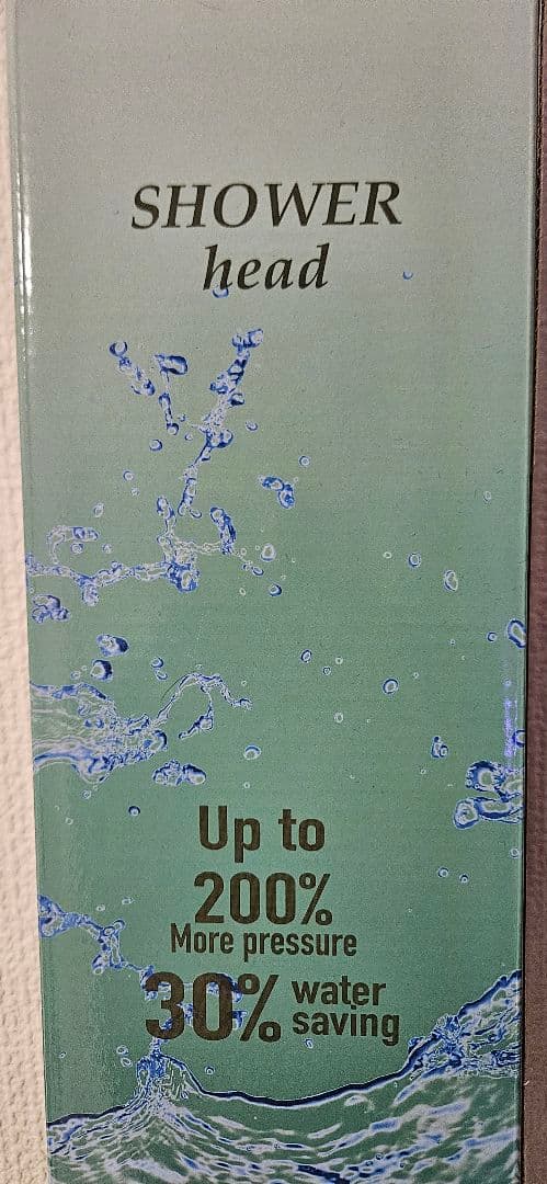 多機能シャワーヘッド　クローム仕上げ　美容
