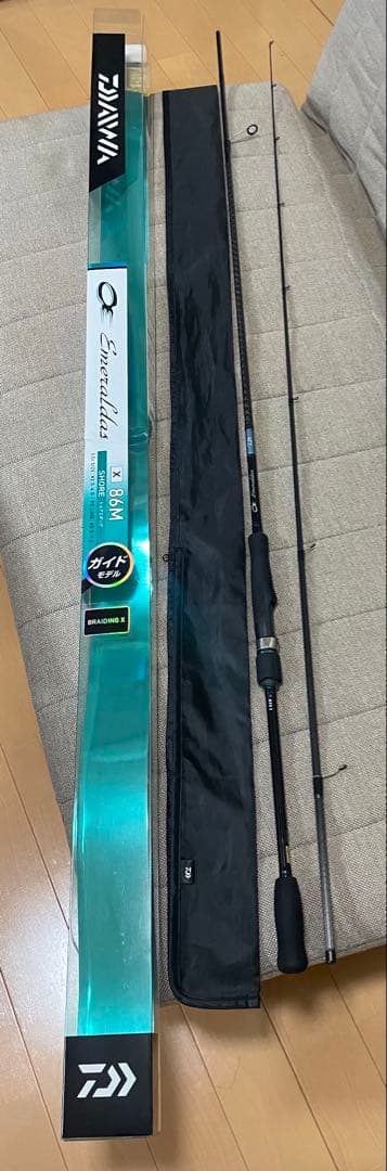 Daiwa Emeraldas X 86M ショアロッド