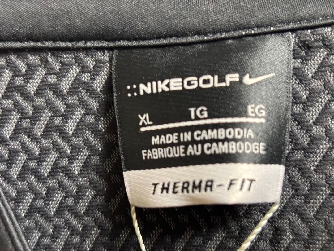 ナイキゴルフNIKE GOLF ドライフィット ハーフジップジャケット タグ付き