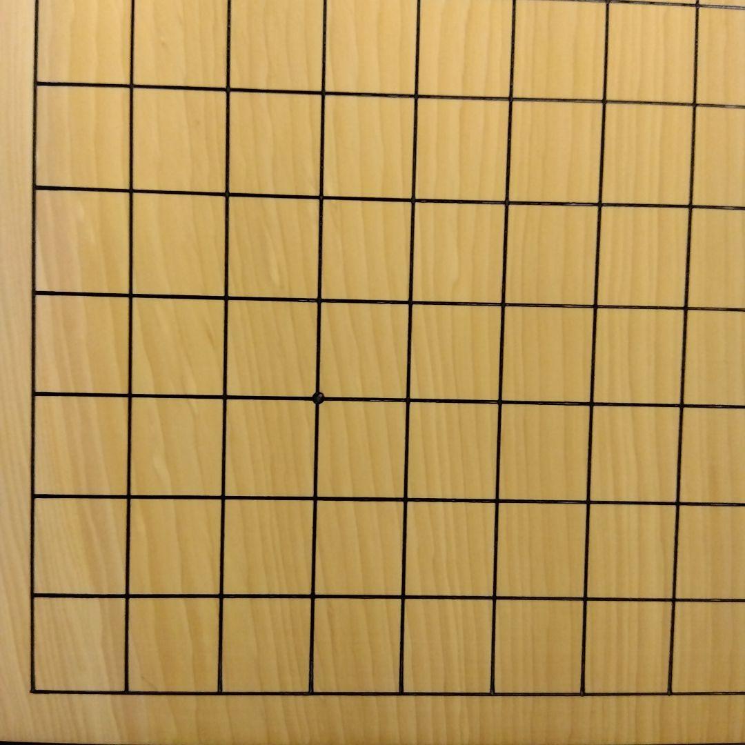 【国産　本榧　4寸碁盤　木表　脚なし】