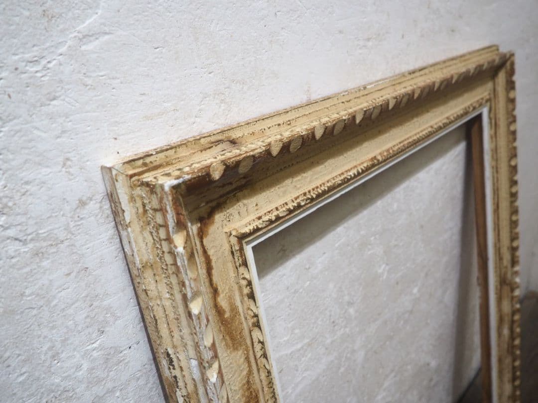 1247 レトロな額縁　F15　アートフレーム　油彩　水彩　画材　ビンテージ