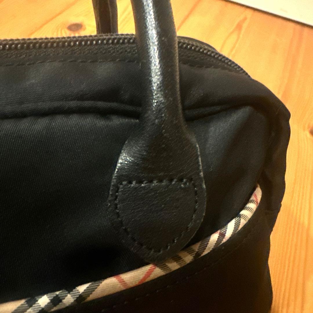 希少!BURBERRY GOLFバーバリー ノバチェック ミニボストン バッグ