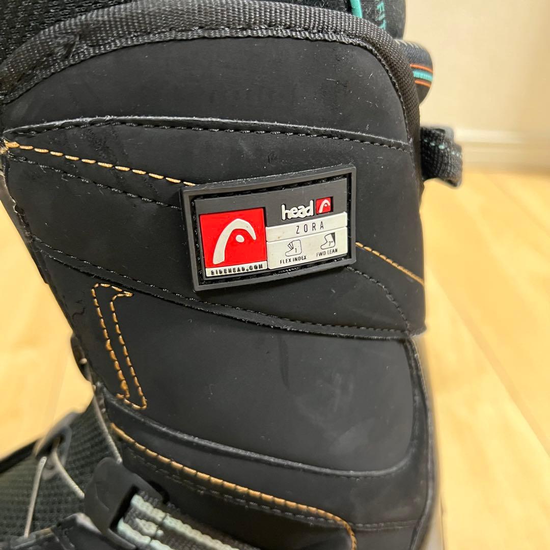 【即日発送】head スノボブーツ　ZORA ゾラ 23.0cm