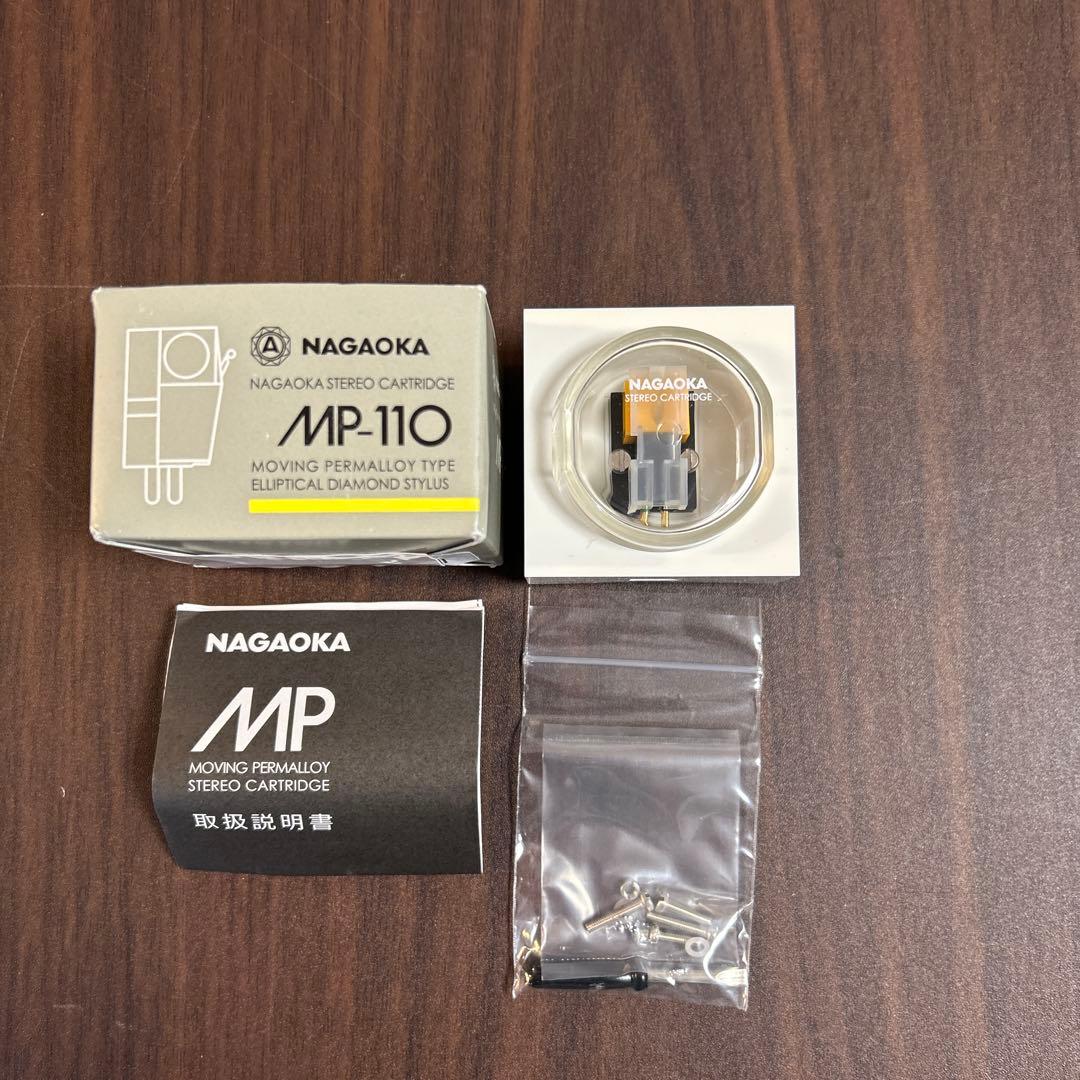 レコードカートリッジ MP-110 カートリッジ単体 楕円チップ・接合ダイヤ