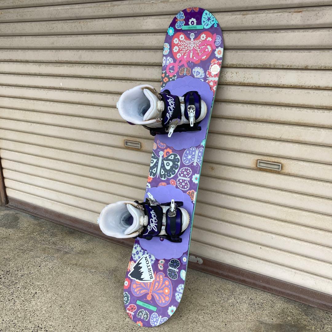 BURTON（バートン） キッズ用スノーボード3点セット　115cm 21cm