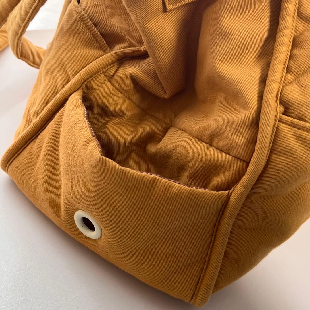 韓国ブランド　ba&ttang キャリーバッグ　クッション付き　小型犬 お出かけ